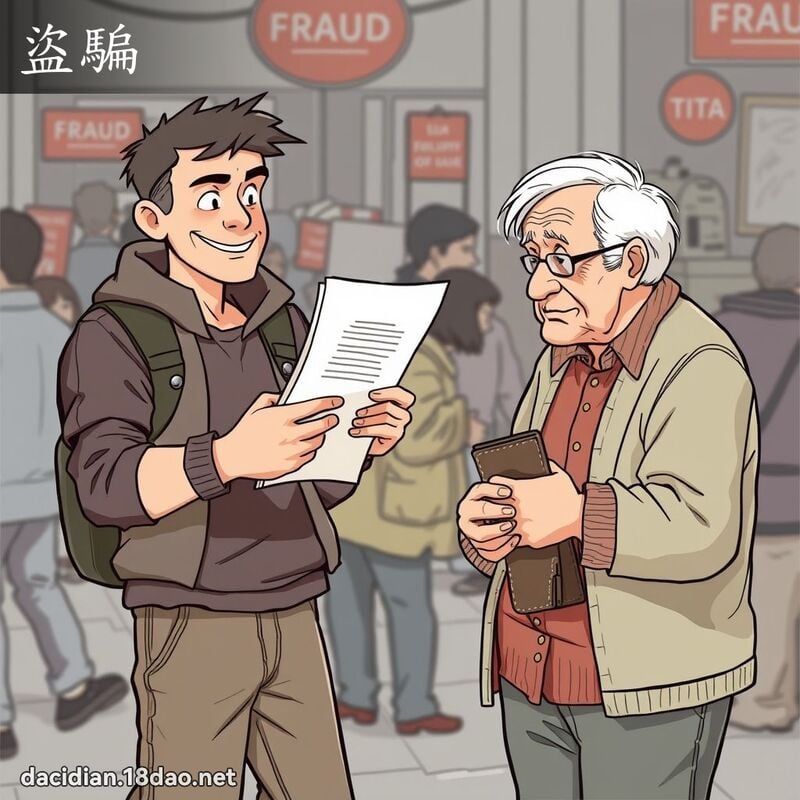 盗骗 - 国语大辞典配图