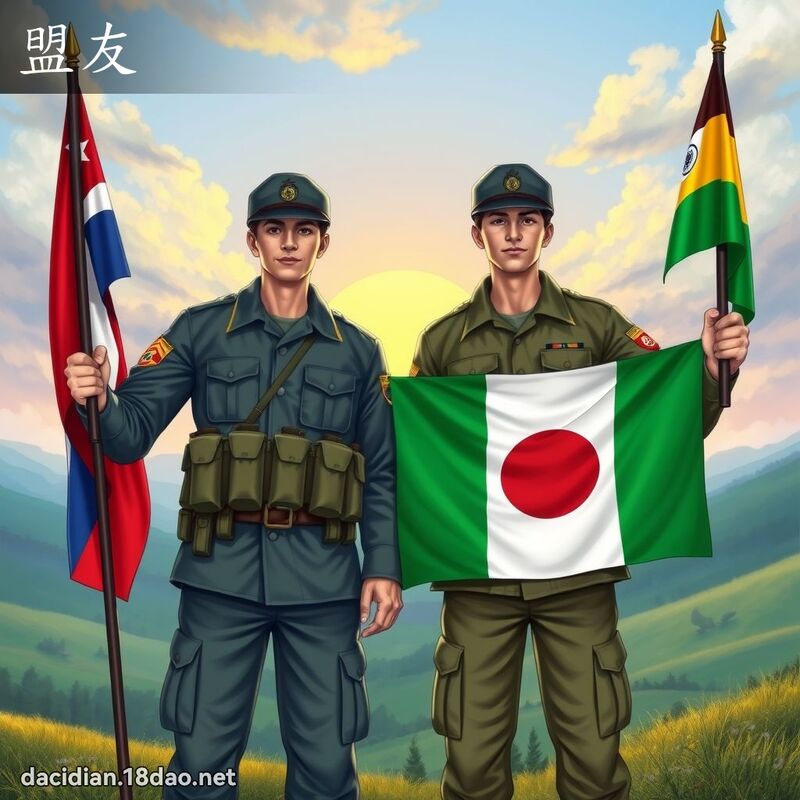 盟友 - 國語大辭典配圖