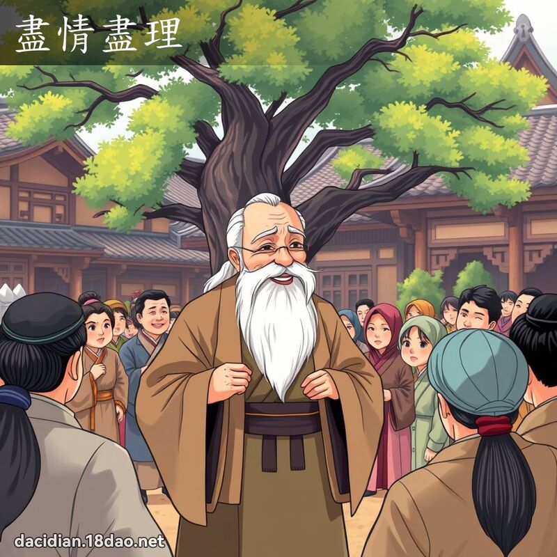 盡情盡理 - 國語大辭典配圖