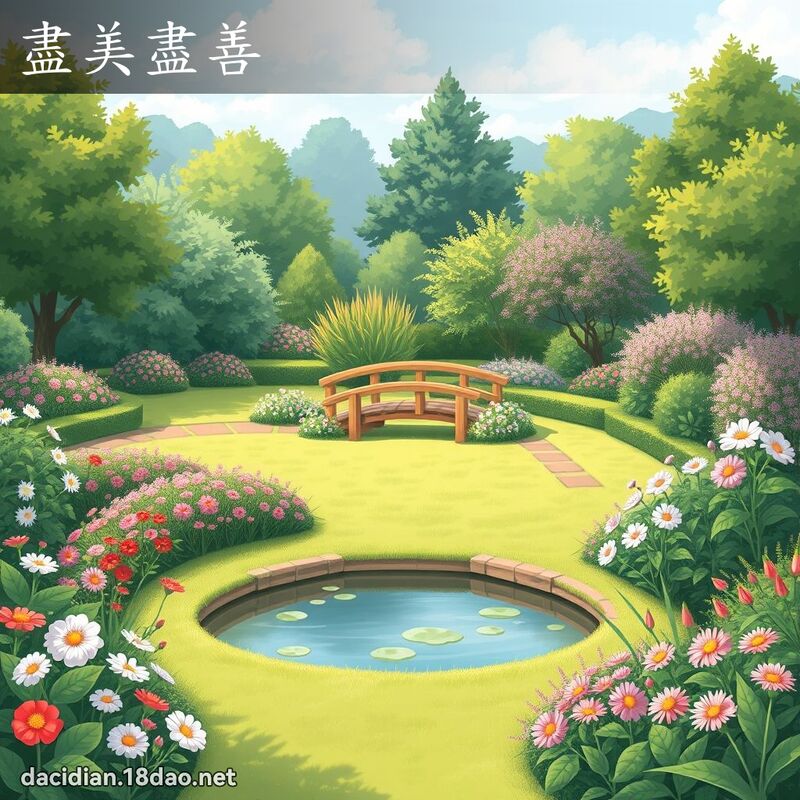 尽美尽善 - 国语大辞典配图