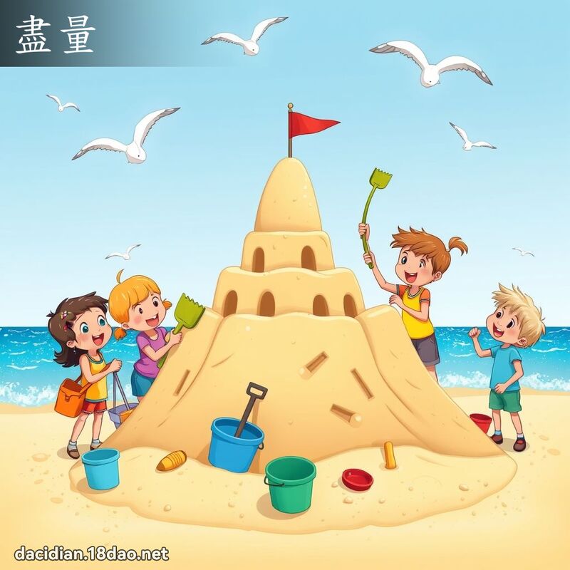 盡量 - 國語大辭典配圖