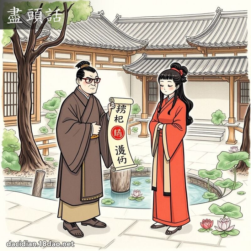 盡頭話 - 國語大辭典配圖
