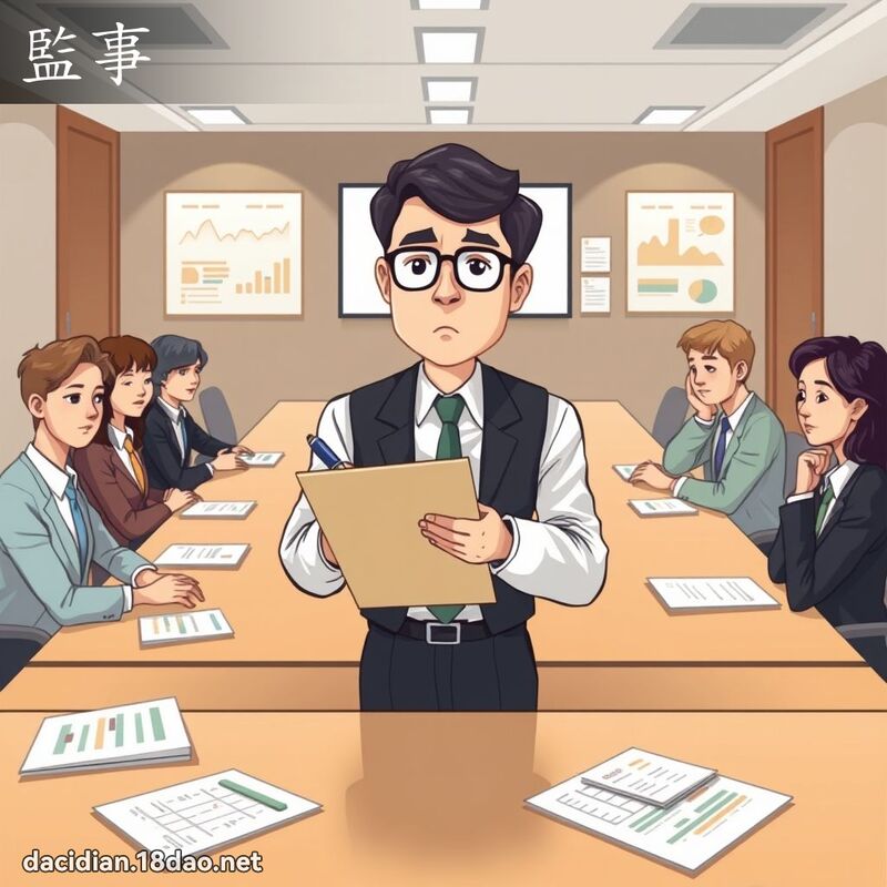 监事 - 国语大辞典配图