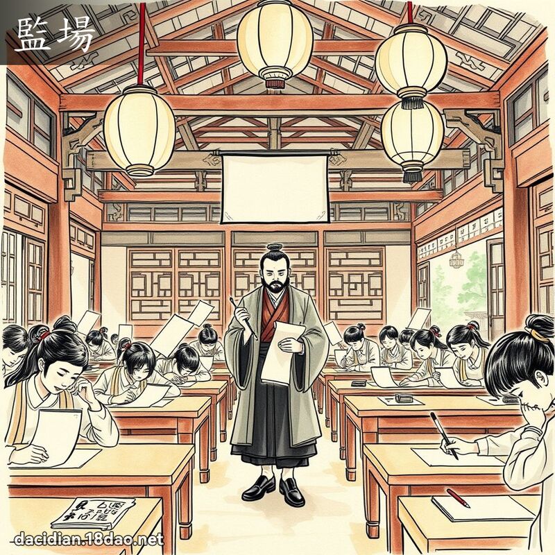 監場 - 國語大辭典配圖