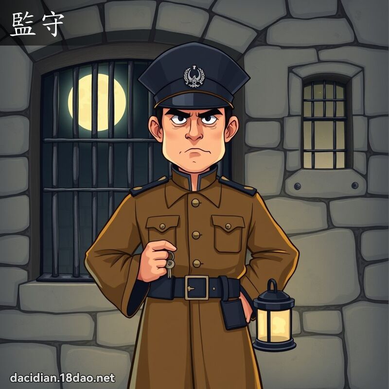 監守 - 國語大辭典配圖