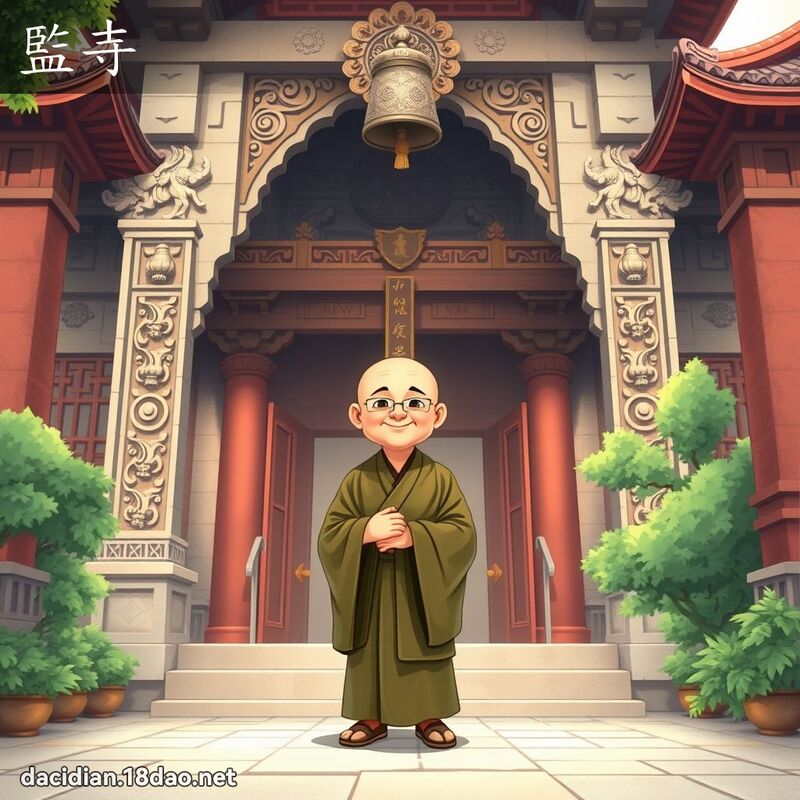 監寺 - 國語大辭典配圖