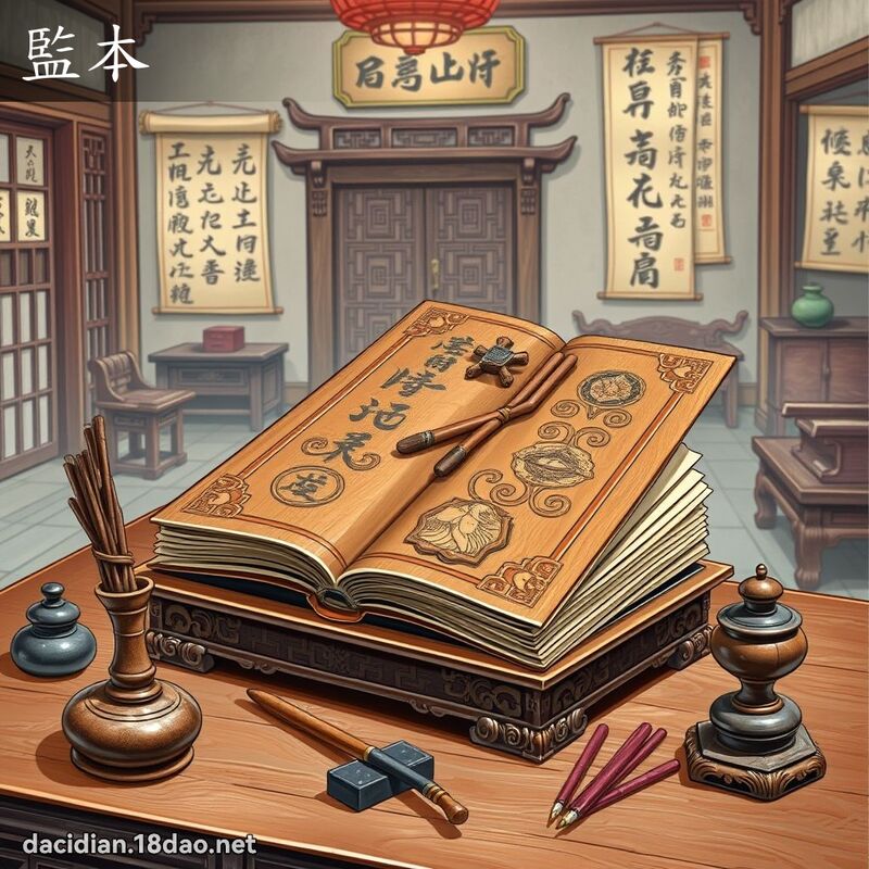 監本 - 國語大辭典配圖