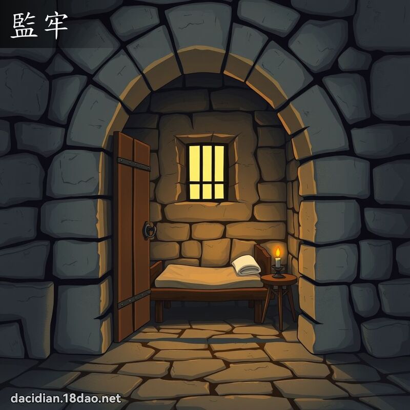 監牢 - 國語大辭典配圖