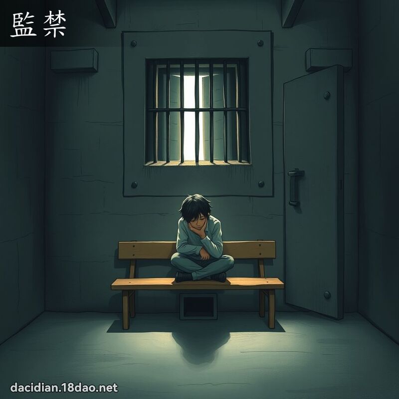監禁 - 國語大辭典配圖