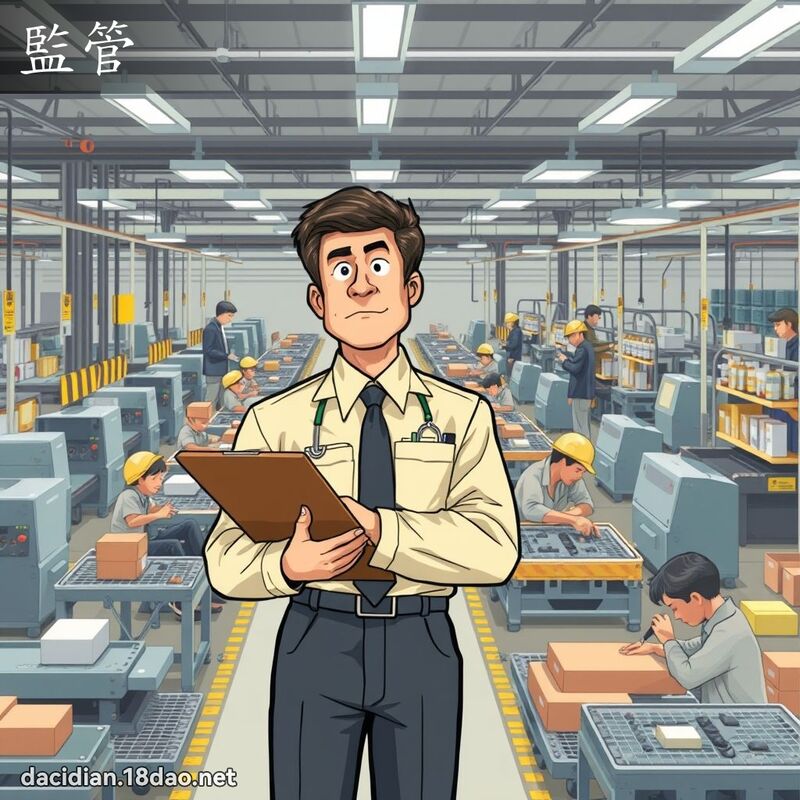 監管 - 國語大辭典配圖