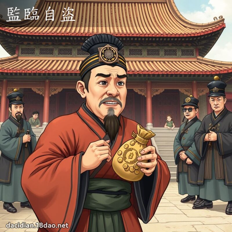 監臨自盜 - 國語大辭典配圖