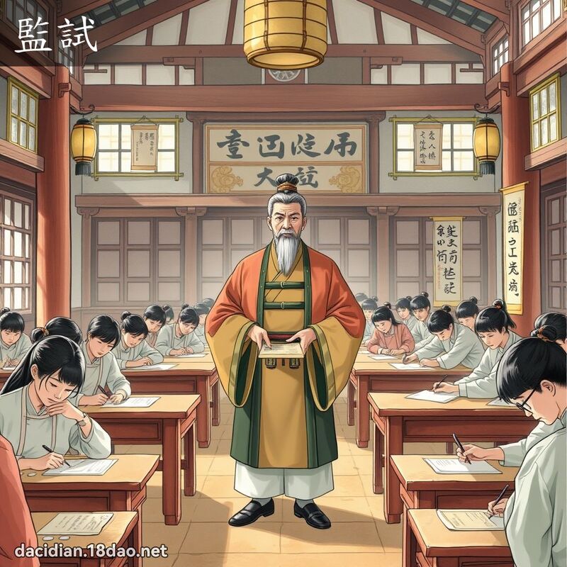 監試 - 國語大辭典配圖