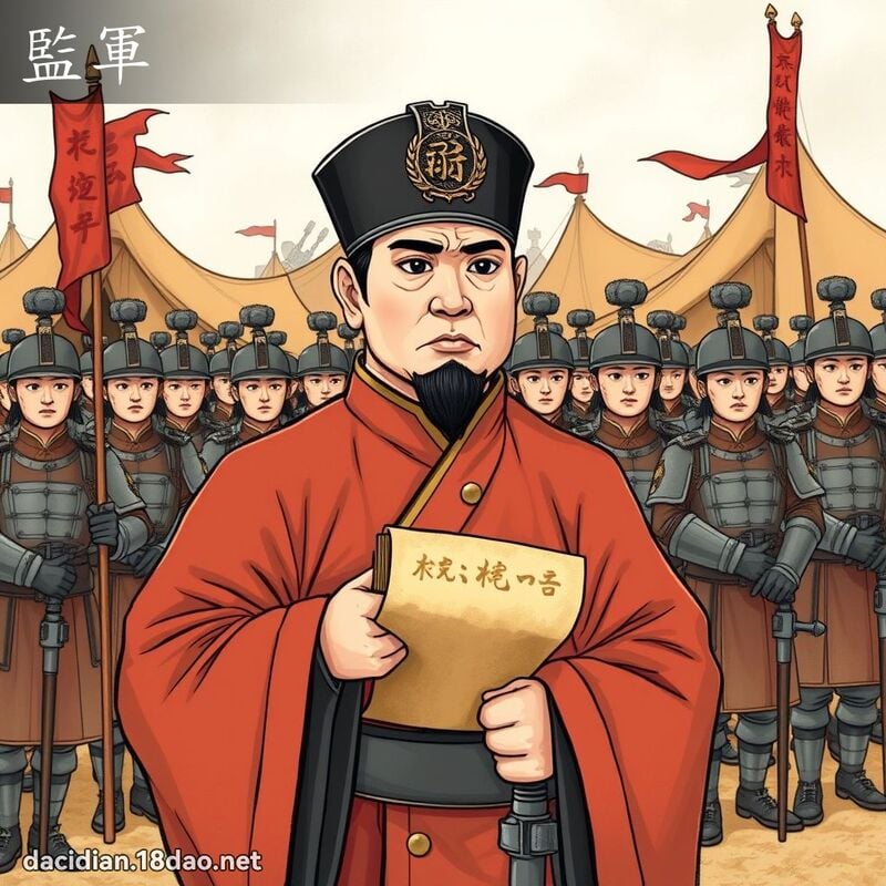 监军 - 国语大辞典配图