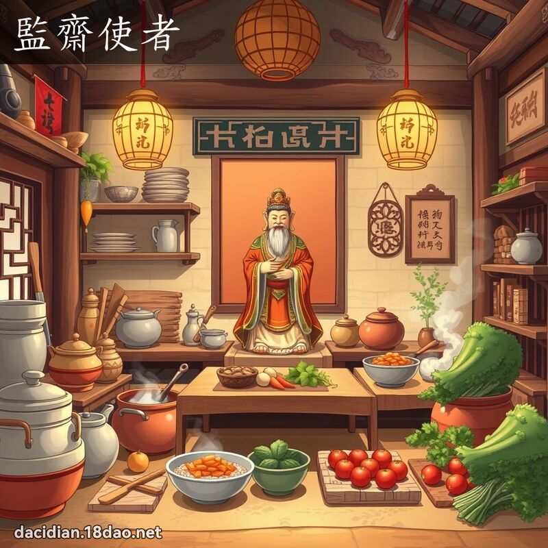 監齋使者 - 國語大辭典配圖