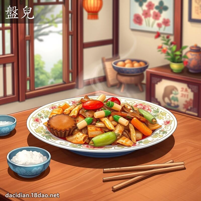 盘儿 - 国语大辞典配图