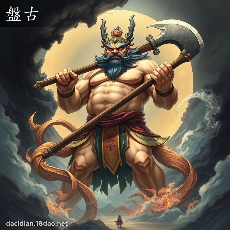 盤古 - 國語大辭典配圖