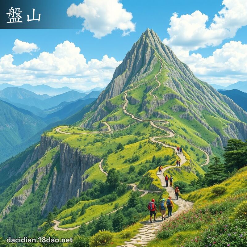 盤山 - 國語大辭典配圖