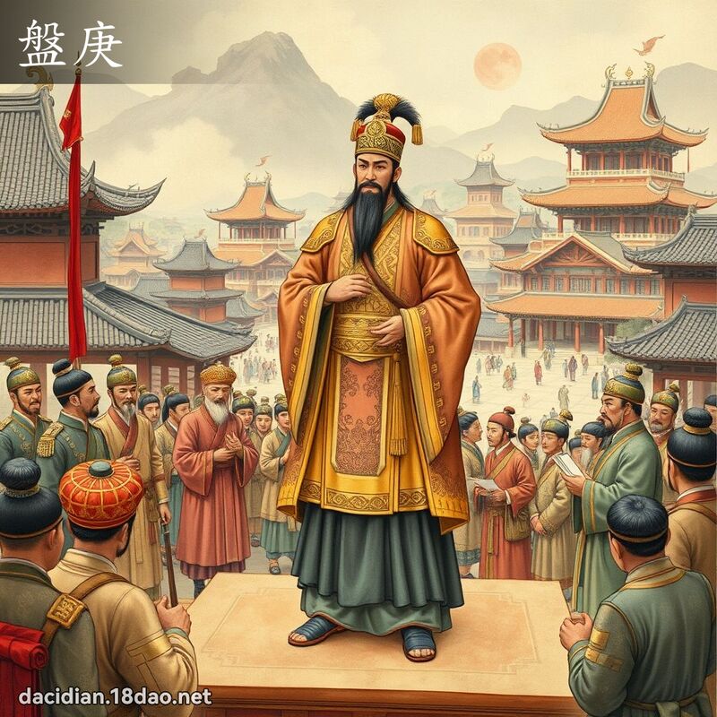 盤庚 - 國語大辭典配圖