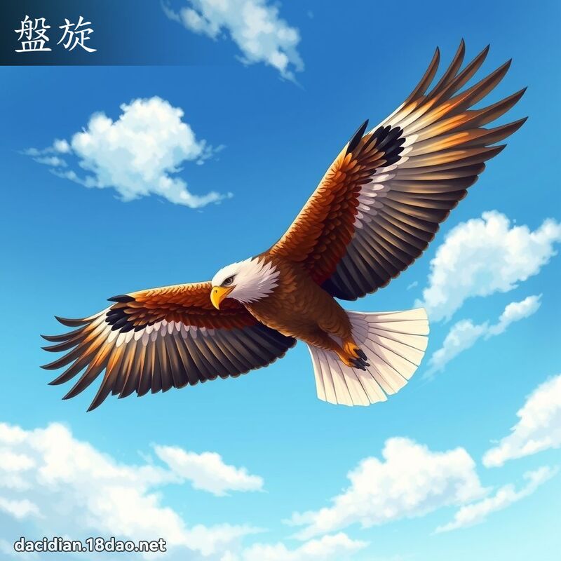 盘旋 - 国语大辞典配图