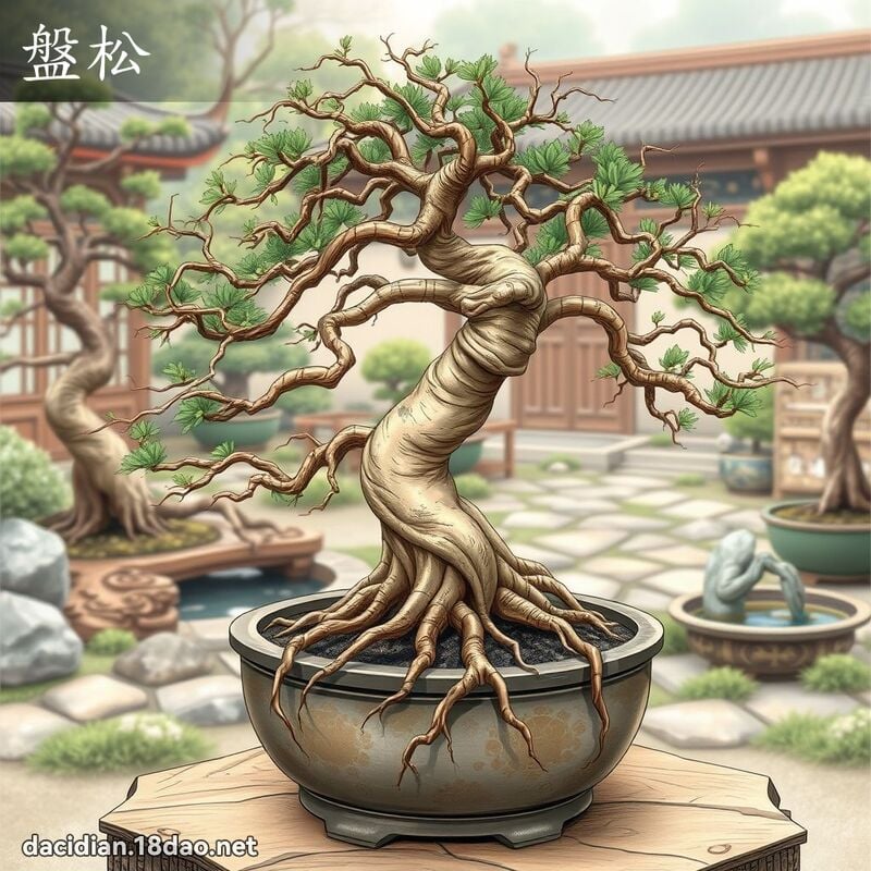 盤松 - 國語大辭典配圖