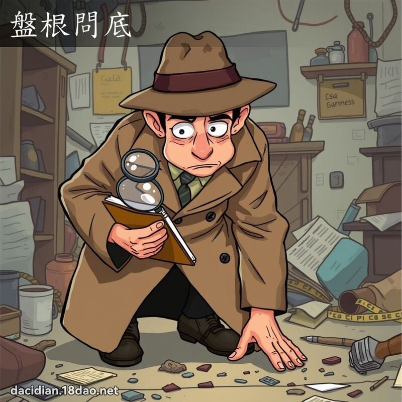 盘根问底 - 国语大辞典配图