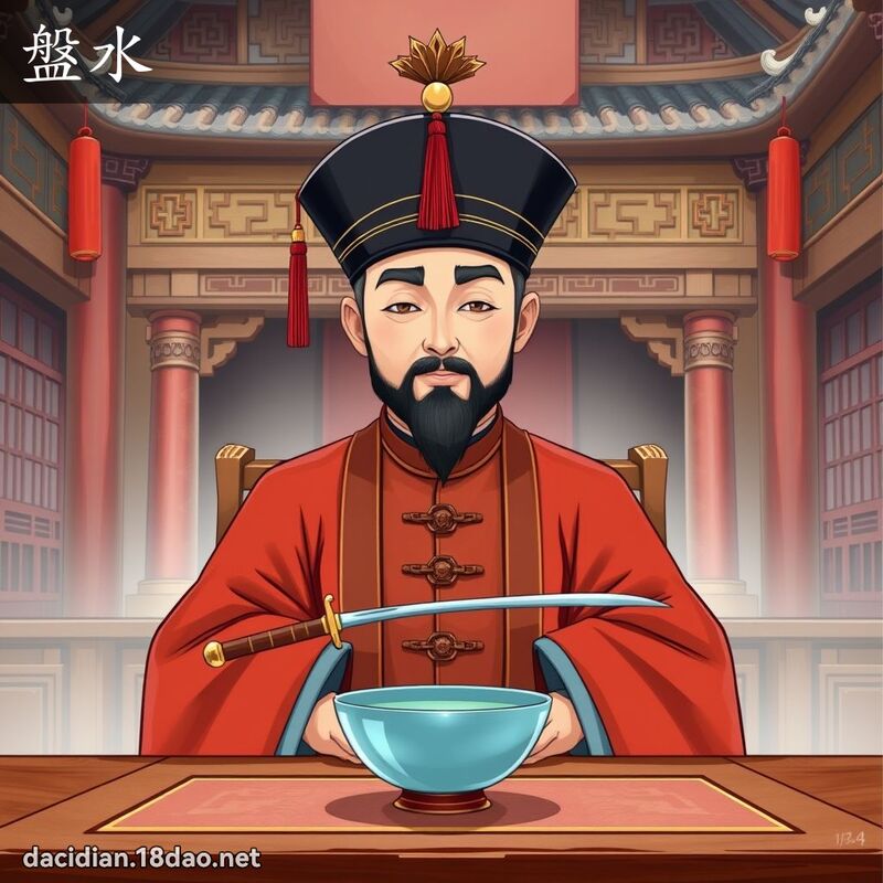 盤水 - 國語大辭典配圖