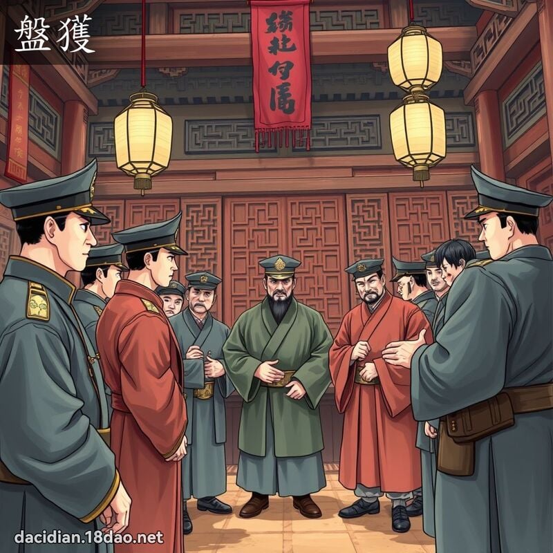 盘获 - 国语大辞典配图