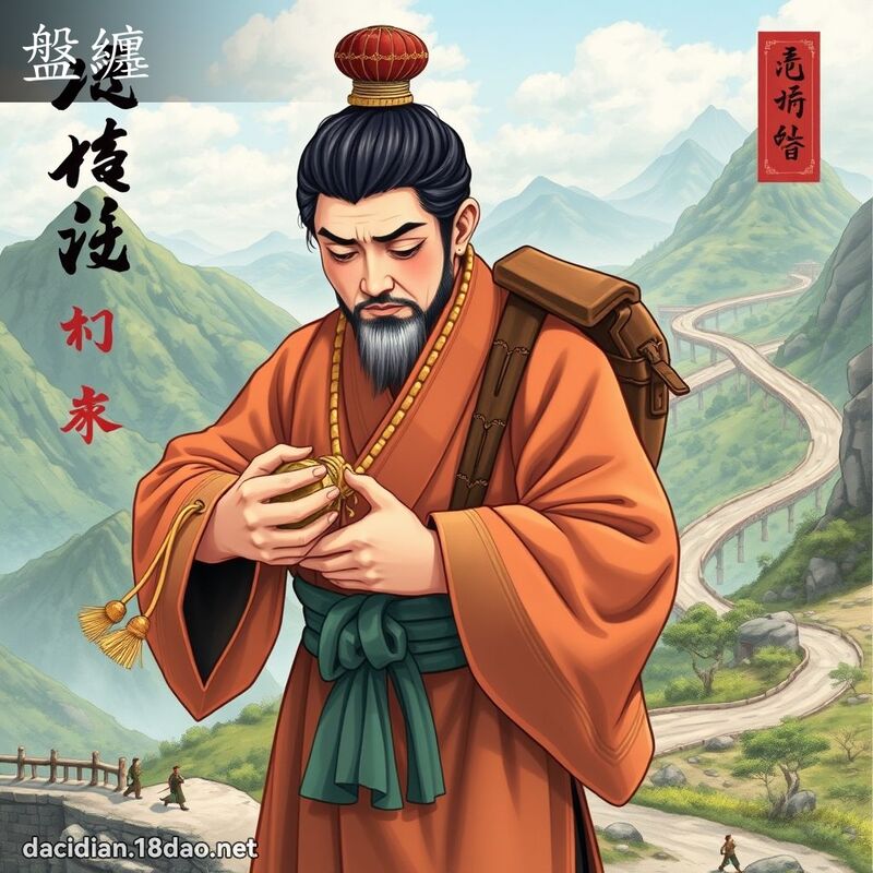 盤纏 - 國語大辭典配圖