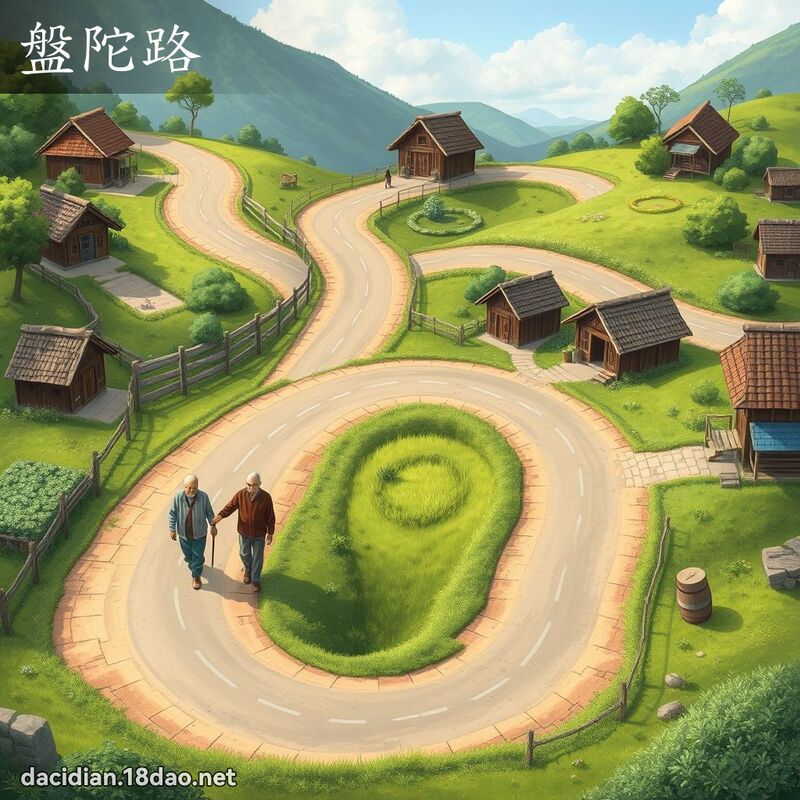 盤陀路 - 國語大辭典配圖