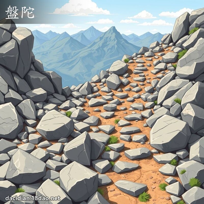 盤陀 - 國語大辭典配圖