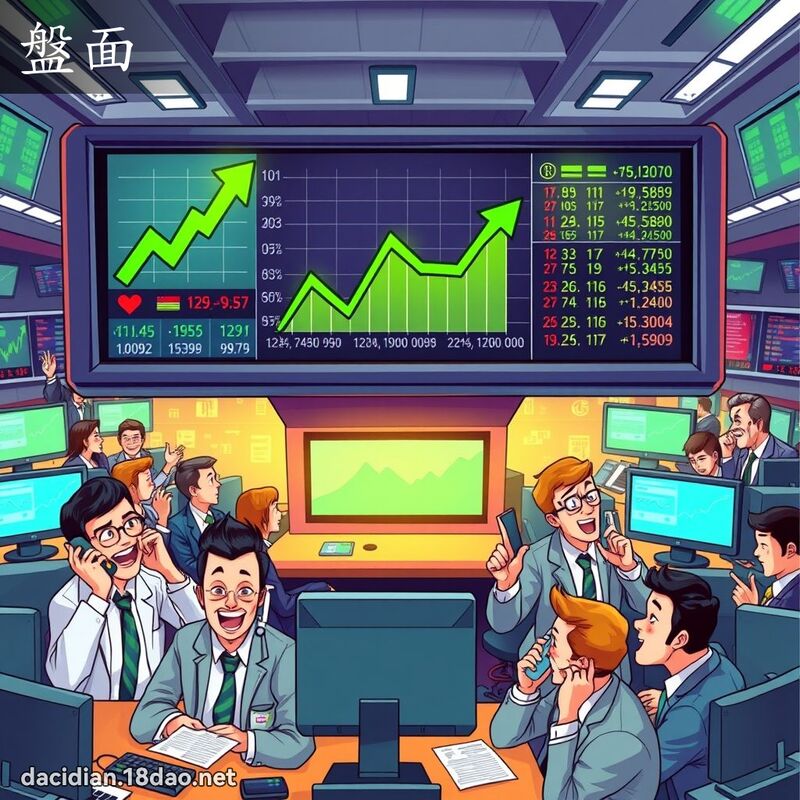 盤面 - 國語大辭典配圖