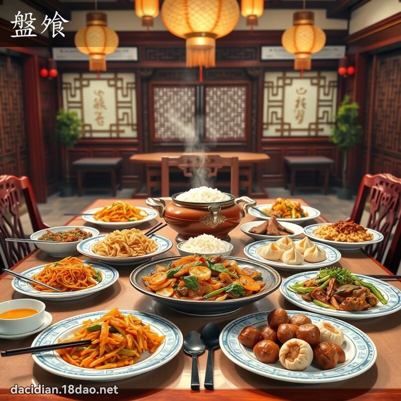 盤飧 - 國語大辭典配圖