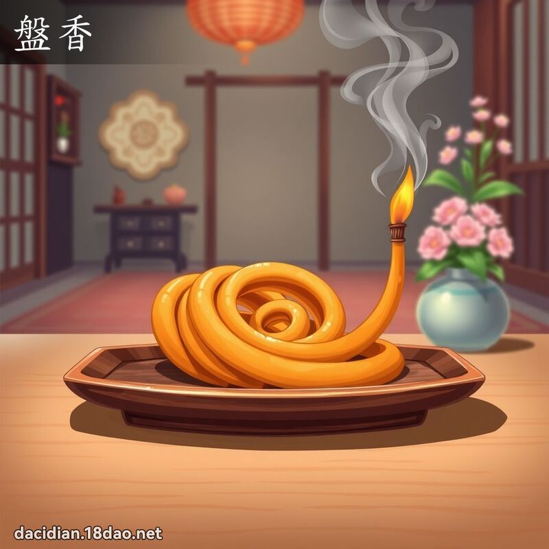 盤香 - 國語大辭典配圖
