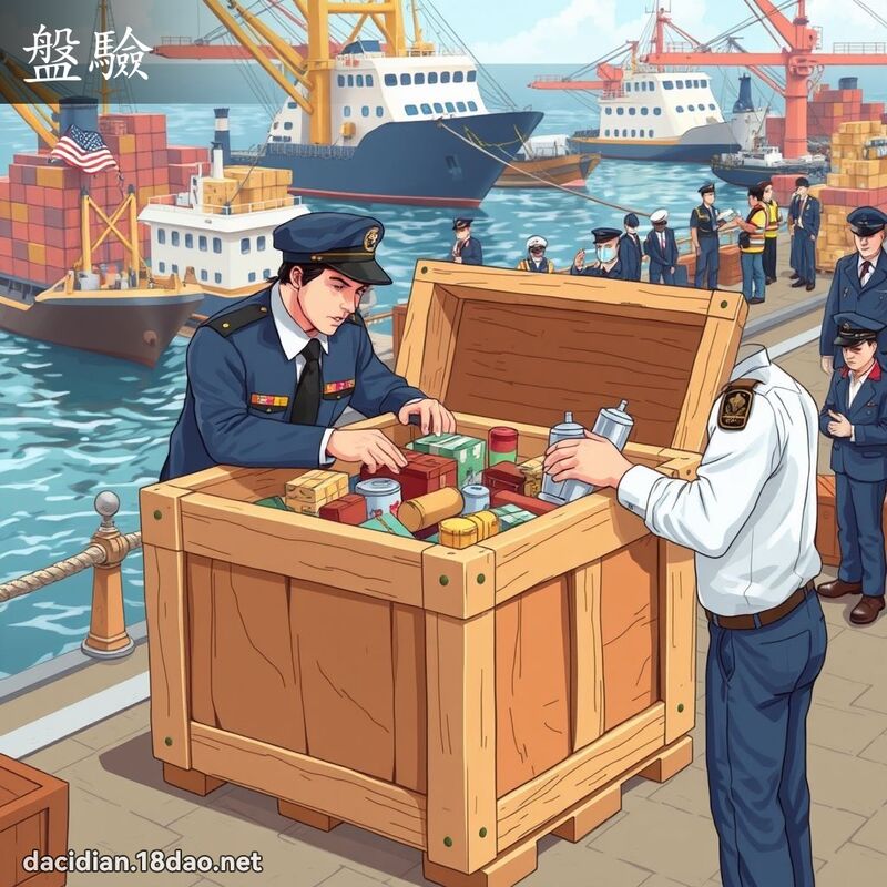 盘验 - 国语大辞典配图