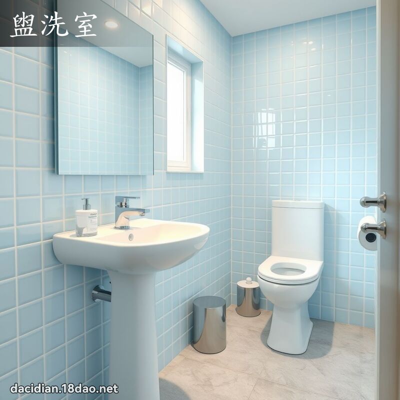 盥洗室 - 國語大辭典配圖