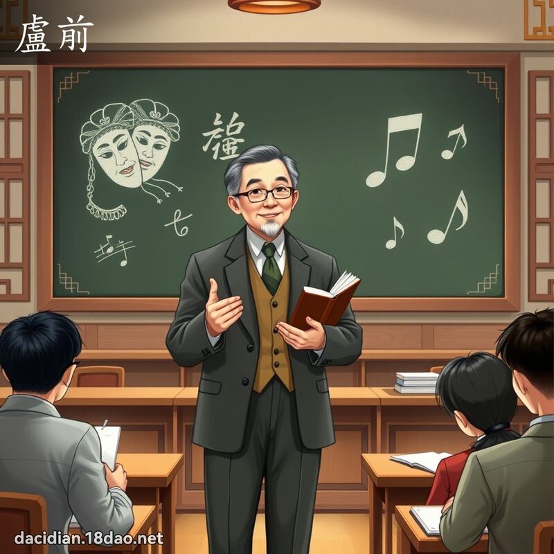 盧前 - 國語大辭典配圖