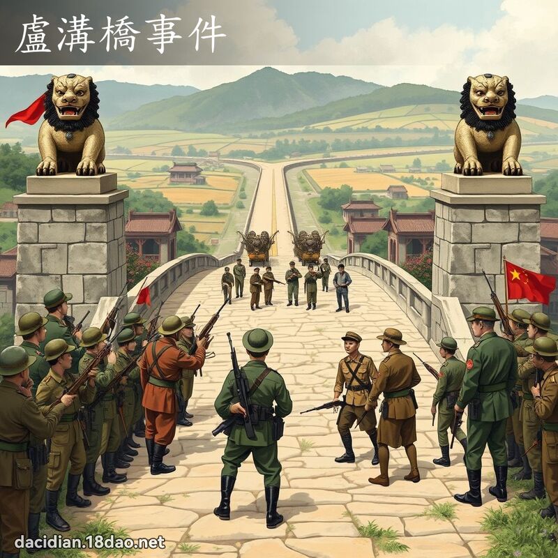 盧溝橋事件 - 國語大辭典配圖