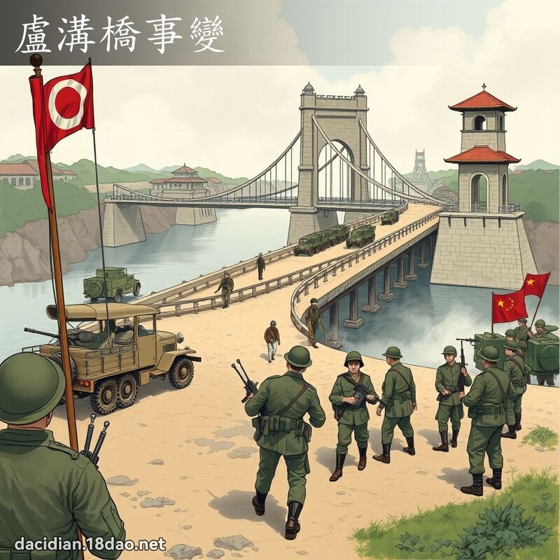 盧溝橋事變 - 國語大辭典配圖