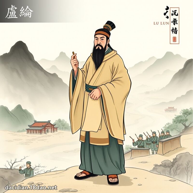 盧綸 - 國語大辭典配圖