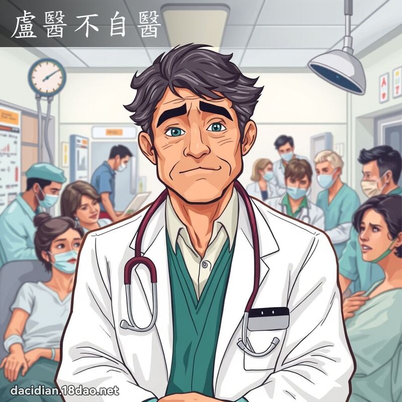 卢医不自医 - 国语大辞典配图