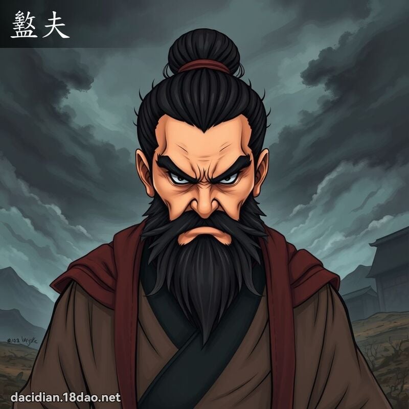 盭夫 - 國語大辭典配圖