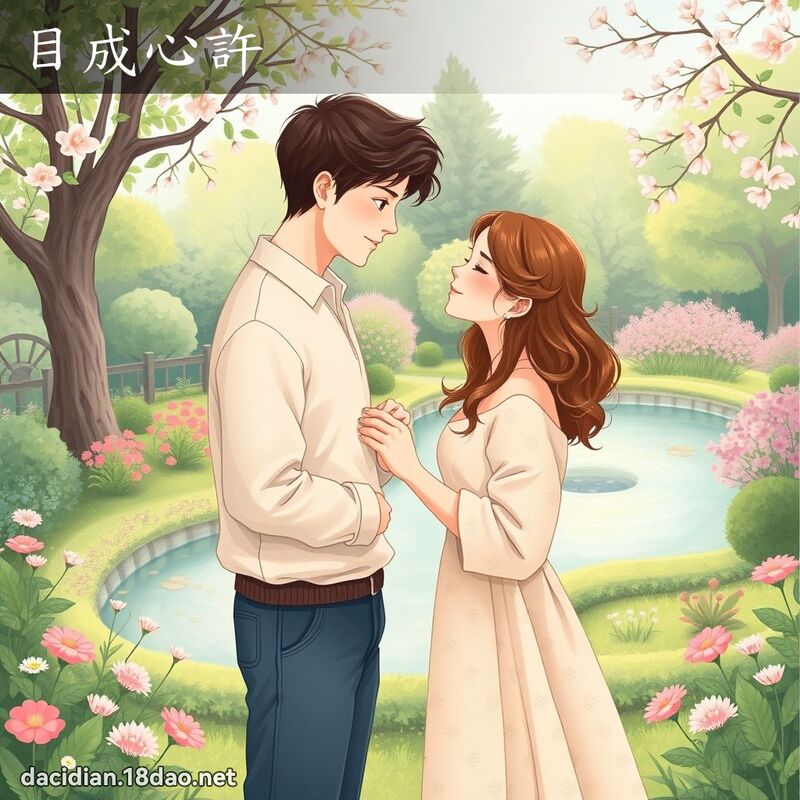 目成心許 - 國語大辭典配圖