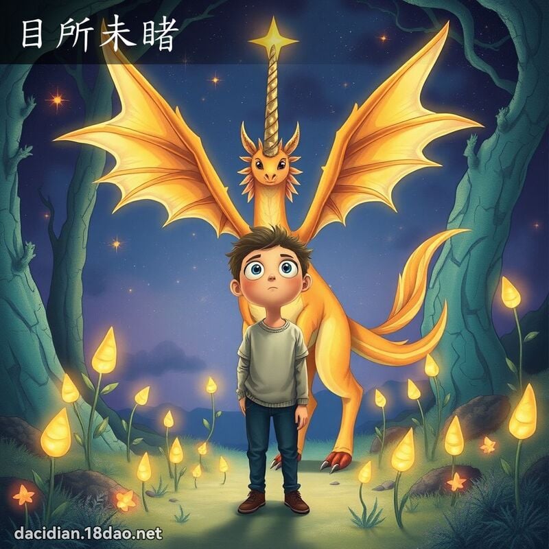 目所未睹 - 國語大辭典配圖