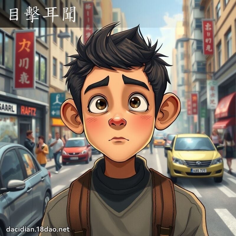 目击耳闻 - 国语大辞典配图