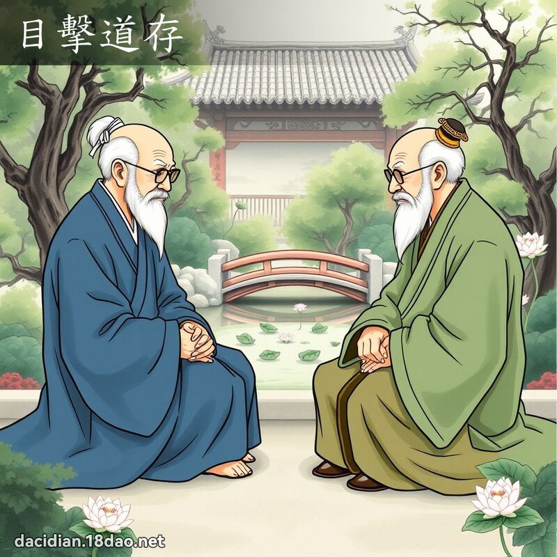 目擊道存 - 國語大辭典配圖