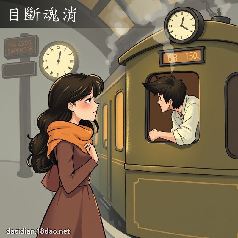 目斷魂消 - 國語大辭典配圖