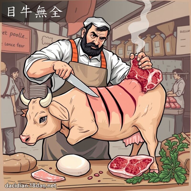 目牛無全 - 國語大辭典配圖