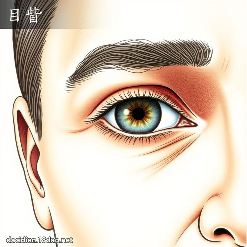目眥 - 国语大辞典配图