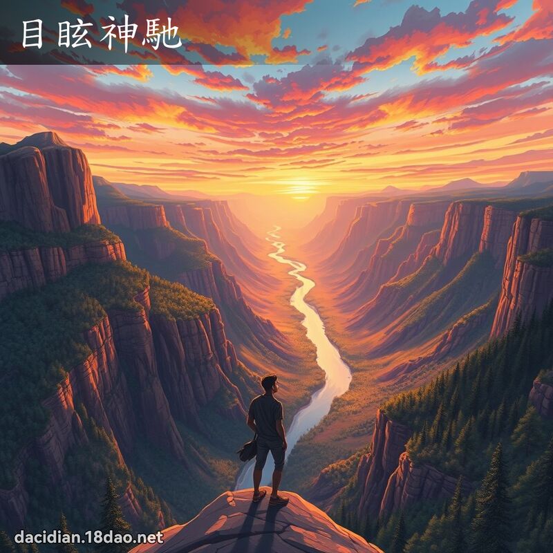 目眩神驰 - 国语大辞典配图