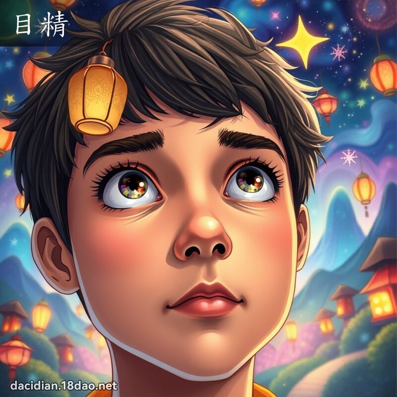 目精 - 國語大辭典配圖